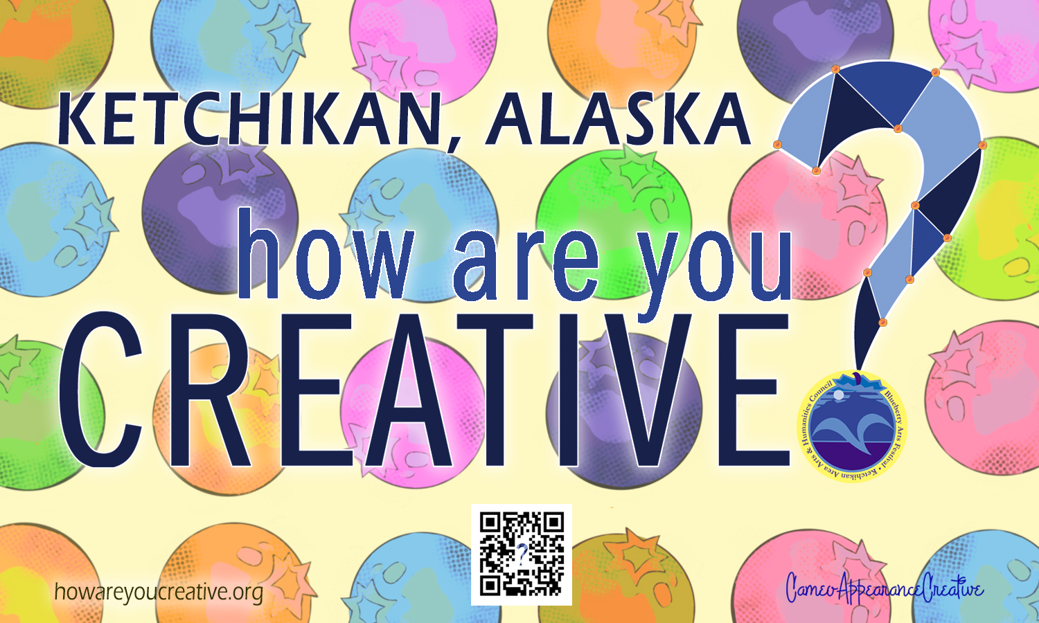 An image of the Ketchikan, how are you creative? sticker